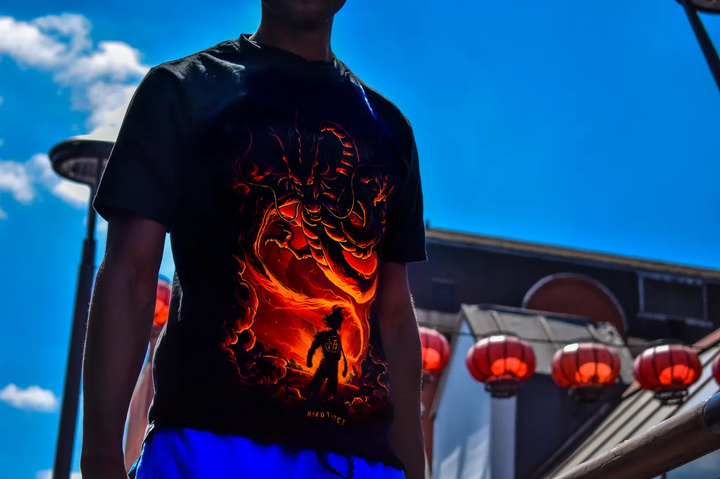 Over 9000 by hardtimes clothing in Arcadian Birmingham (china town)